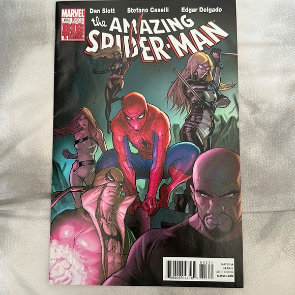 Marvel 653.com the Amazing Spider Man. 1st print. 1st appearance of Ann Weying. - Picture 1 of 5